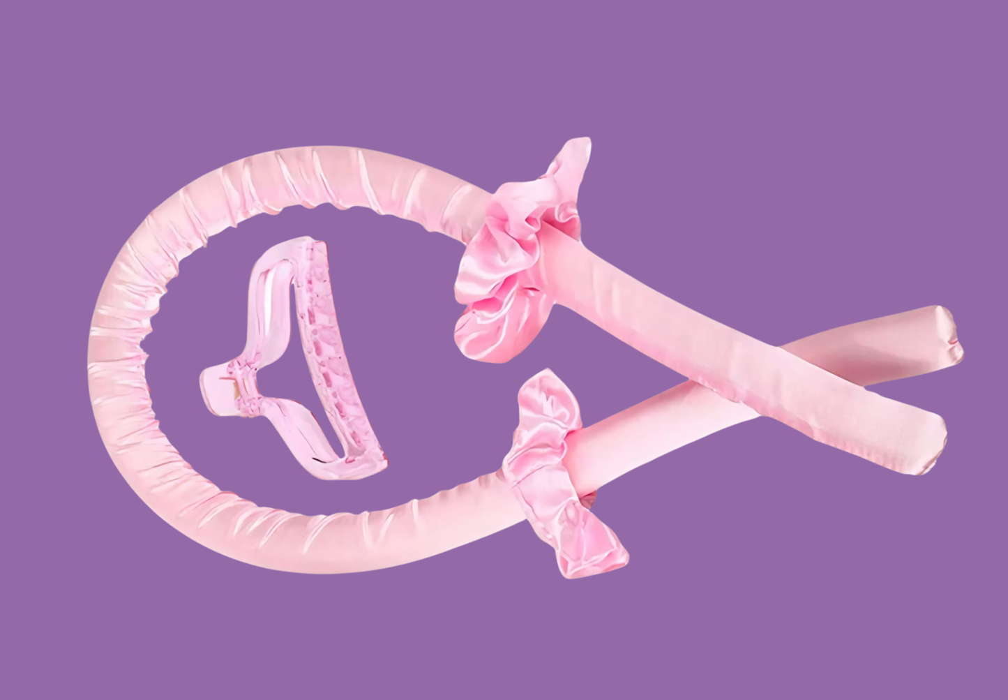 Silk Ribbon Heatless Hair Curler